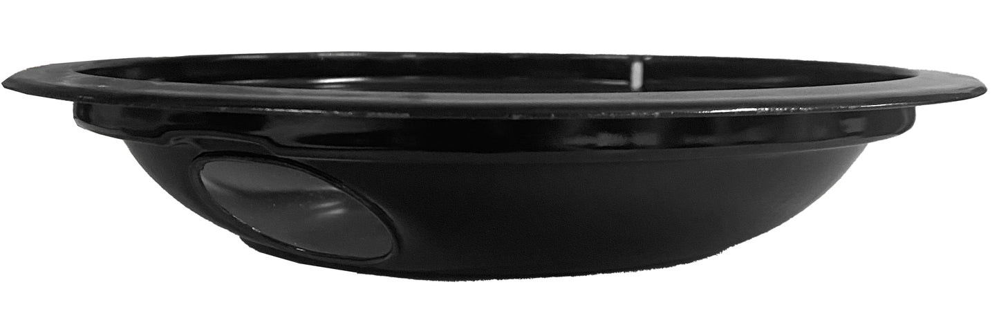 8" Burner Bowl - black