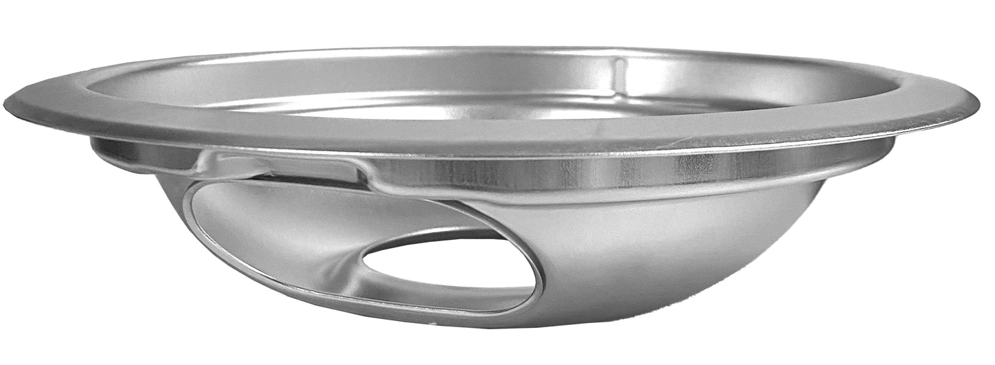 8" Burner Bowl - silver