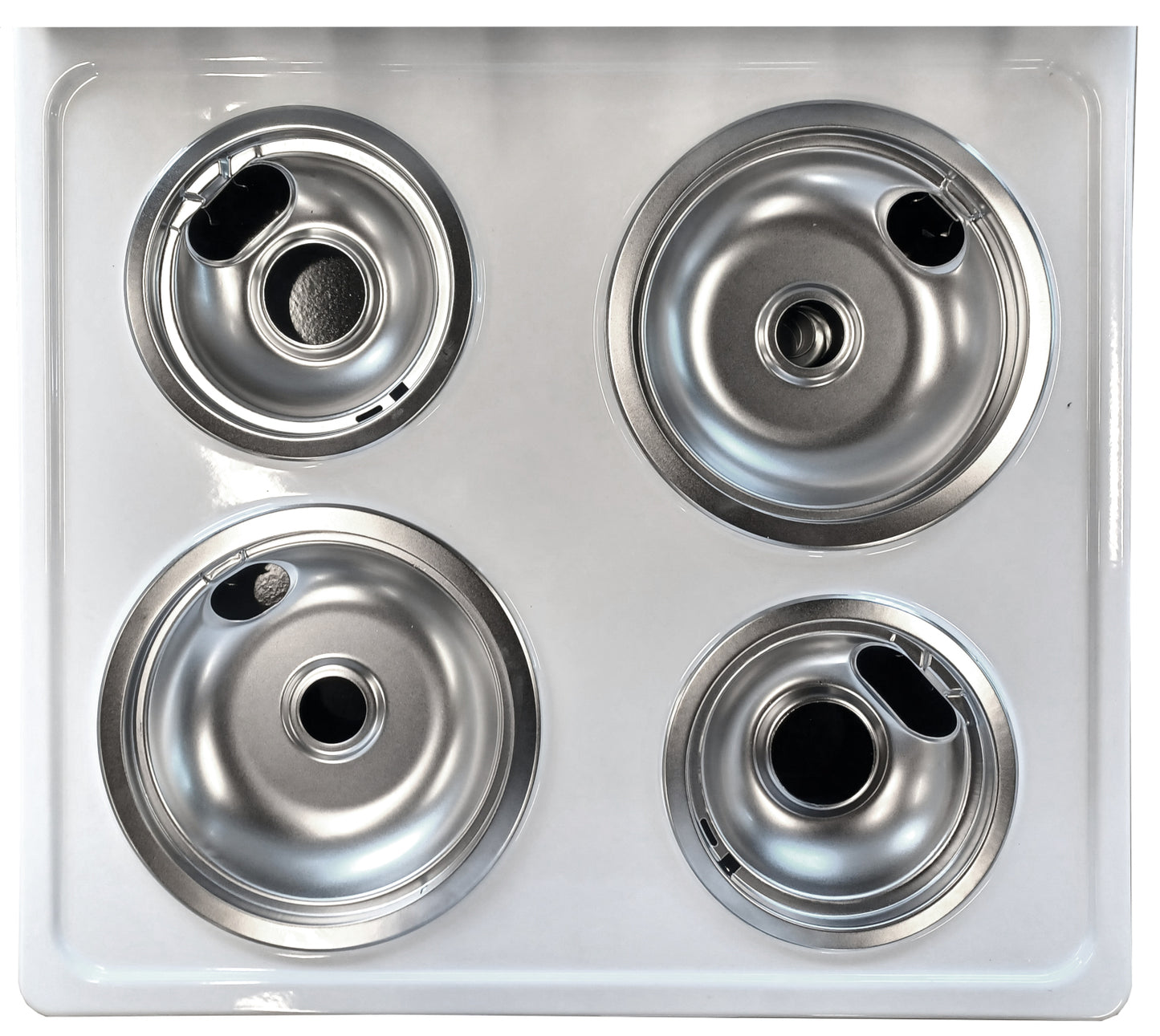 8" Burner Bowl - silver